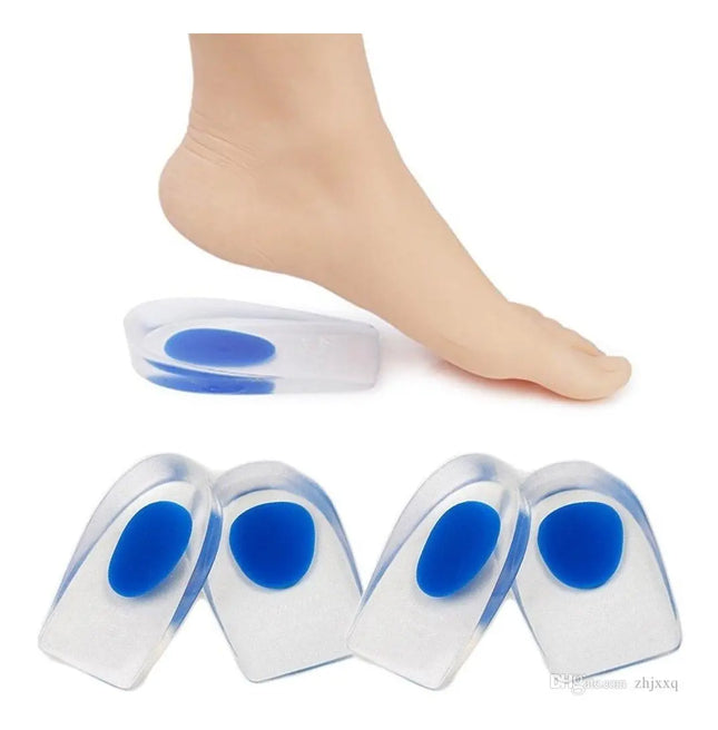 Plantilla Talón , Almohadilla Gel Silicona Cojín Medio Talón STANDAR