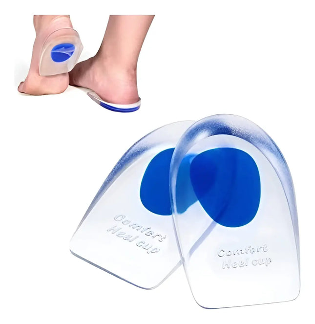 Plantilla Talón , Almohadilla Gel Silicona Cojín Medio Talón STANDAR