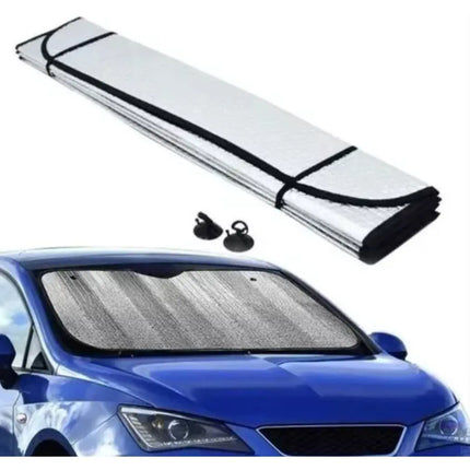 Protector Solar Parabrisa Sombrilla Tapa Sol Auto 130x60 Cm