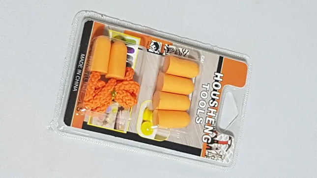 6 Tapones De Oídos Protectores Ruido, Reutilizables Espuma