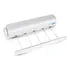 Tendedero Retráctil Acero Inoxidable 2.8m Pared Práctico Y Resistente Plateado