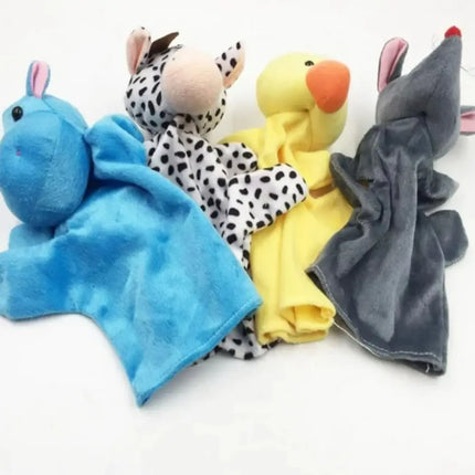 Pack Juego De 10 Títeres De Mano Con Forma De Animales