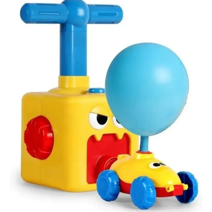 Torre Bombín Lanzador Inflador Globos Autos Juego Niño Niña AMARILLO UNISEX