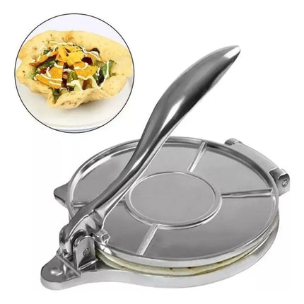 Prensa Para Hacer Tortillas 6 Pulgadas Acero Inoxidable 16cm