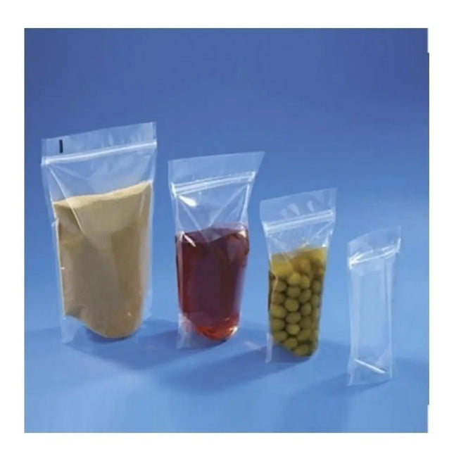 50 Bolsa 1 Kilo Doy pack Hermético, Transparente, Líquidos