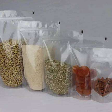 50 Bolsa 1 Kilo Doy pack Hermético, Transparente, Líquidos