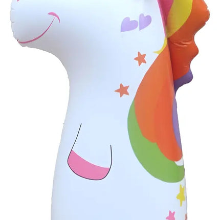 Mono Porfiado Inflable Grande 91cms Boxeo Niños Unicornio