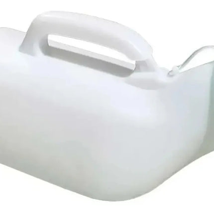 Pato Urinario Masculino Con Tapa Cuello Corto Portátil 1 litro