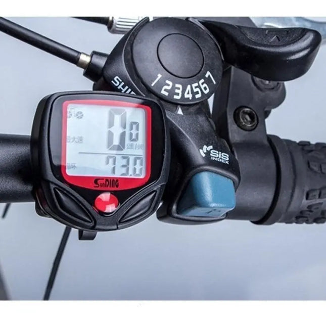 Velocímetro Para Bicicleta 15 Funciones / Odómetro / Hora