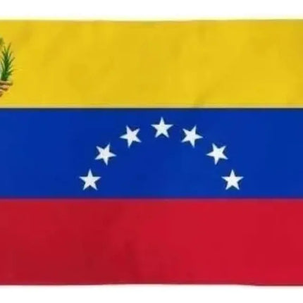 Bandera De Venezuela 60x90 Cm Estampada Poliéster, 2 Ojales