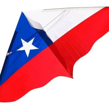 Cometa Bandera Chile Volantín Fiestas Patrias Chilena Rojo, Azul, Blanco / Bandera Chilena