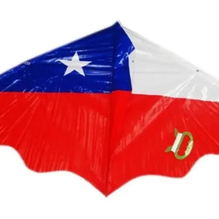 Cometa Bandera Chile Volantín Fiestas Patrias Chilena Rojo, Azul, Blanco / Bandera Chilena