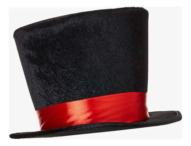 Sombrero Willy Wonka Copa Tela, Cosplay, Fiestas, Carnaval Negro