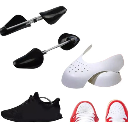 Pack Shield Protector Anti-arruga + Hormador Para Zapatillas