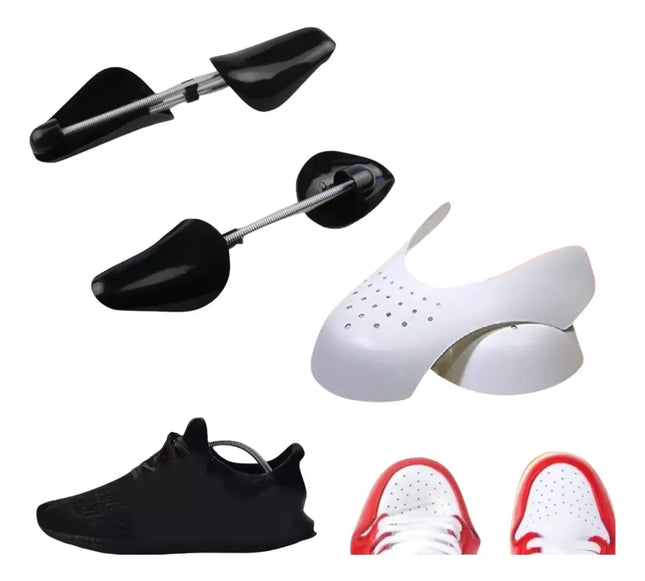 Pack Shield Protector Anti-arruga + Hormador Para Zapatillas