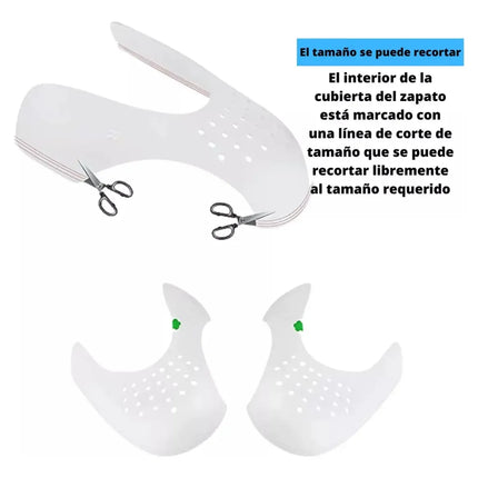 Pack Shield Protector Anti-arruga + Hormador Para Zapatillas