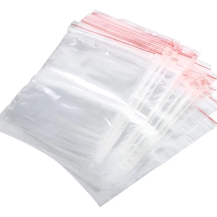 Pack 500 Bolsas Plásticas 8 X 12 Cm Cierre Hermético Zipper